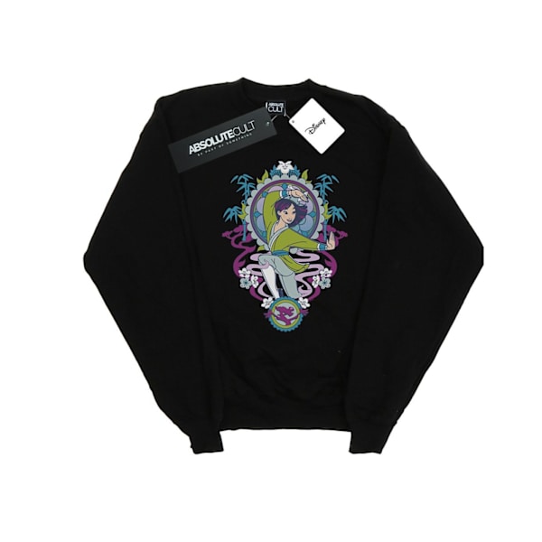 Disney Herr Mulan Ornamental Sweatshirt XL Svart Black XL