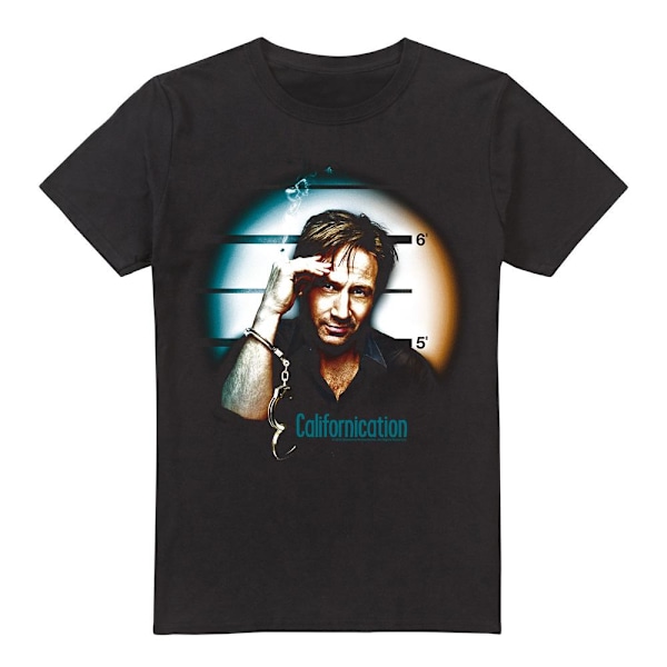 Californication Herr T-shirt Med Handfängsel 3XL Svart Black 3XL