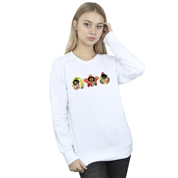 Disney Dam/Dam Encanto Familjelinje Sweatshirt S Vit White S