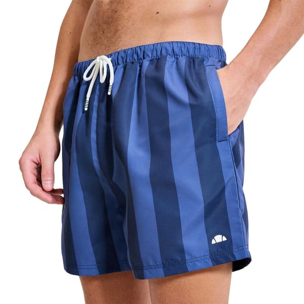 Ellesse Herr Staziona Vertikala Randiga Badshorts M Marinblå Navy M