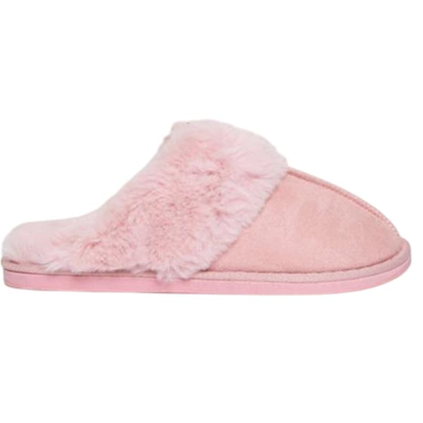 Threadbare Dam Solace Mocka Mule Tofflor 3 UK Rosa Pink 3 UK