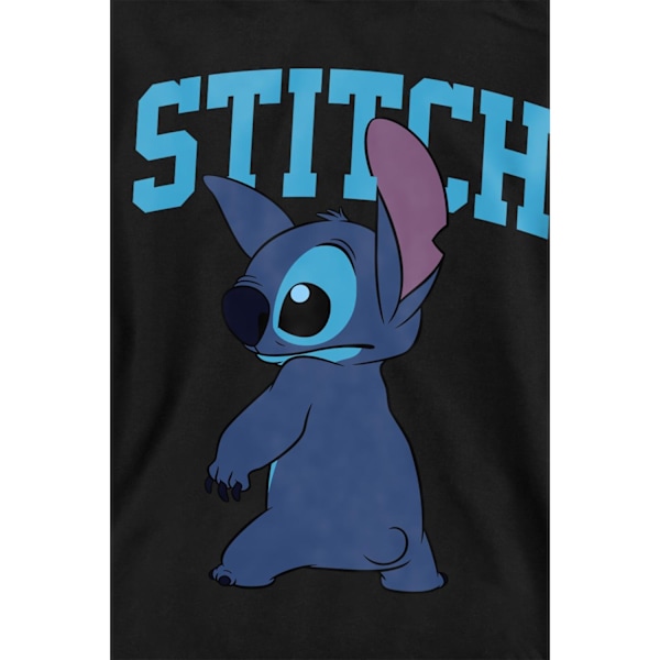 Lilo & Stitch Unisex Vuxen Klassisk Pose Sweatshirt XL Svart Black XL