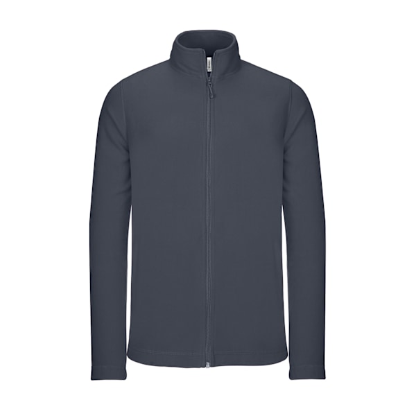 Kariban Herr Full Zip Microfleece Jacka M Convoy Grå Convoy Grey M