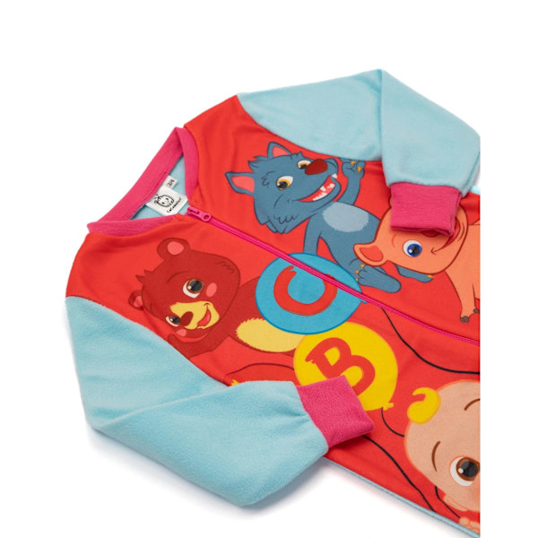 Cocomelon Barnkläder/Barn ABC Sovdräkt 12-18 Månader Orange/Blå Orange/Blue 12-18 Months