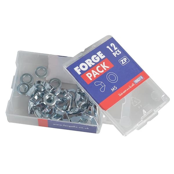 Forgefix Vingmutter Zp M12 Forgepack 10 En Storlek Flerfärgad Multi Colour One Size