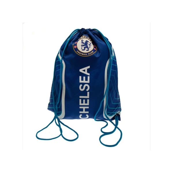 Chelsea FC Flash Dragkedja Väska One Size Royal Blue/White Royal Blue/White One Size