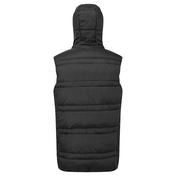 2786 Herr Latitude Hooded Body Warmer XXL Svart Black XXL