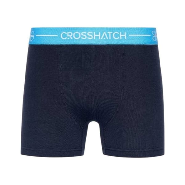Crosshatch Herr Astral Logo Boxertrosor (3-pack) L Marinblå Navy L