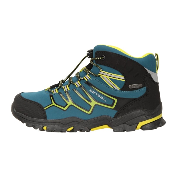 Mountain Warehouse Softshell Walking Boots för barn/barn 10 UK Dark Teal 10 UK Child