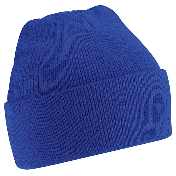 Beechfield Unisex Junior Kids Knitted Soft Touch Vinterhatt En Bright Royal One Size