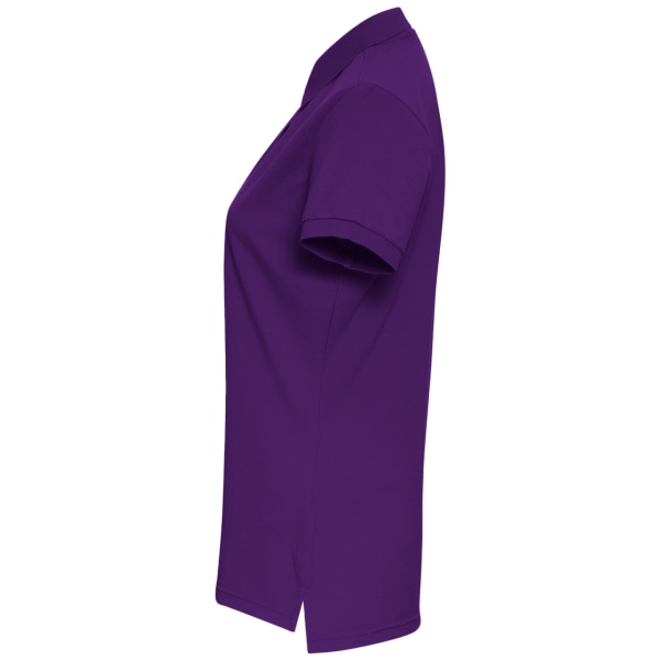 Asquith & Fox Dam/Dam Short Sleeve Performance Blend Polo Purple M