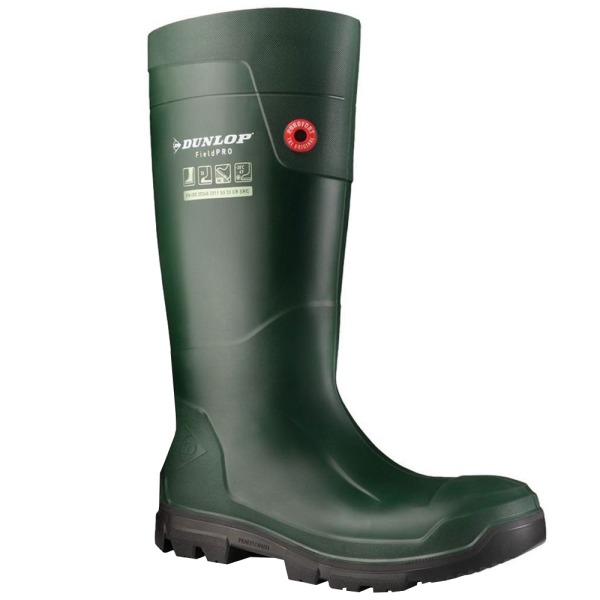 Dunlop Unisex Vuxen Purofort FieldPRO Wellington Boots 7 UK Gre Green/Black 7 UK