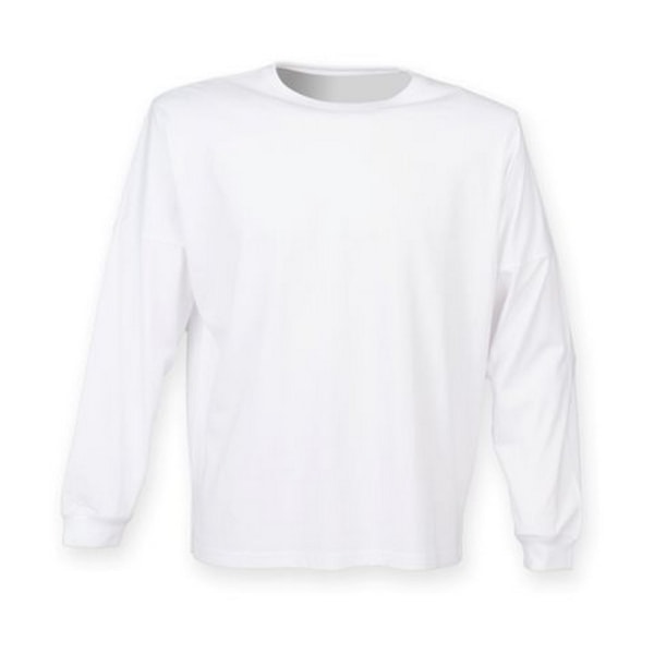 Skinnifit Unisex Adults Drop Shoulder SF Logo Sweatshirt S Oxfo Oxford Navy S