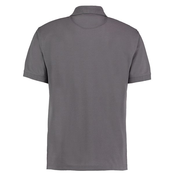 Kustom Kit Klassic Superwash Kortärmad Poloskjorta för Herr 5XL C Charcoal 5XL