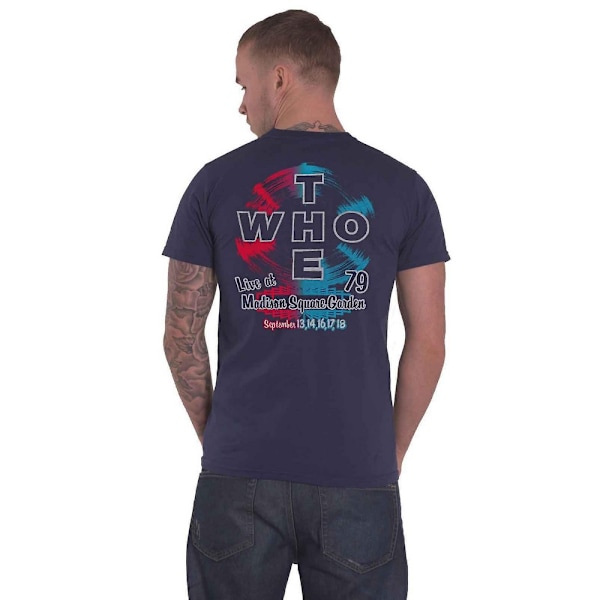 The Who Unisex Adult Long Live Rock ´79 T-Shirt S Marinblå Navy Blue S