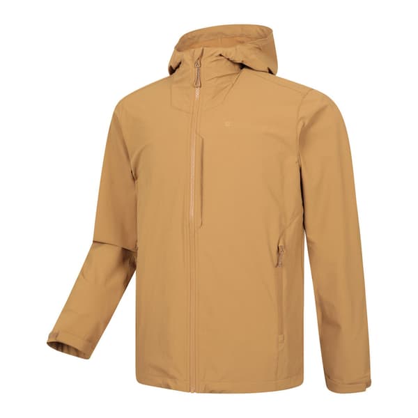 Mountain Warehouse Herr Retreat Packbar Softshelljacka XL Tan Tan XL