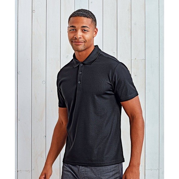 Premier Herr Sustainable Polo Shirt M Svart Black M