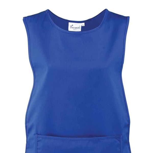 Premier Plain Pocket Tabard S Royal Blue Royal Blue S