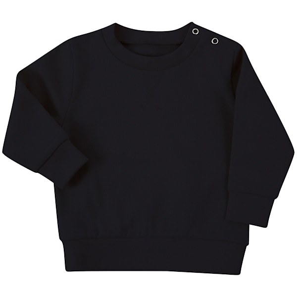 Larkwood Baby Hållbar Sweatshirt 6-12 Månader Svart Black 6-12 Months