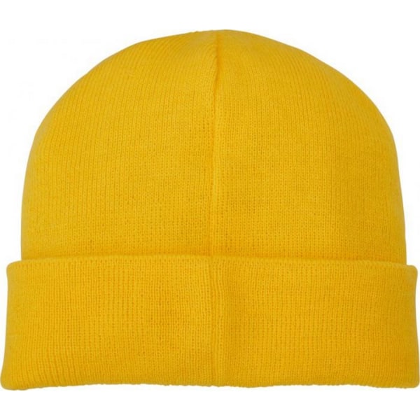Bullet Boreas Beanie Med Patch One Size Gul Yellow One Size