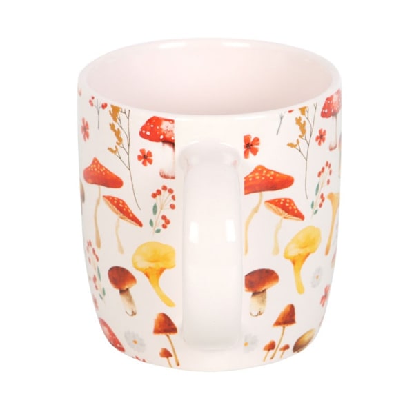 Something Different Svampar All-Over Print Mug En Storlek Orange Orange/Yellow/Cream One Size