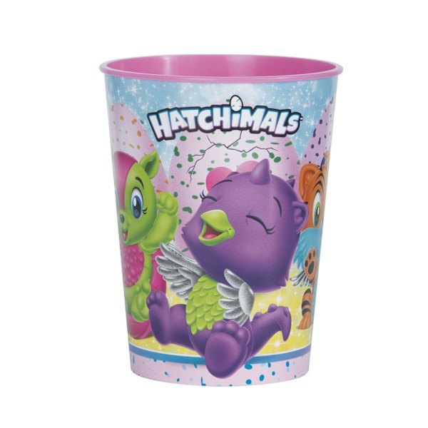 Hatchimals Plastfigurer Partymugg En Storlek Flerfärgad Multicoloured One Size