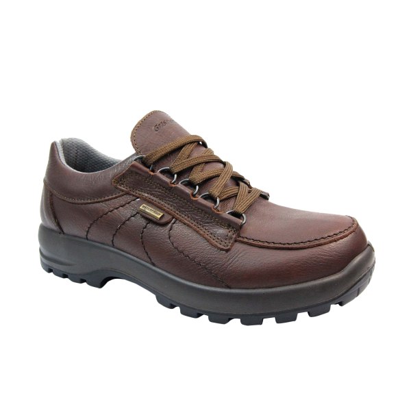 Grisport Herr Kielder Grain Läder Walking Shoes 10 UK Brown Brown 10 UK