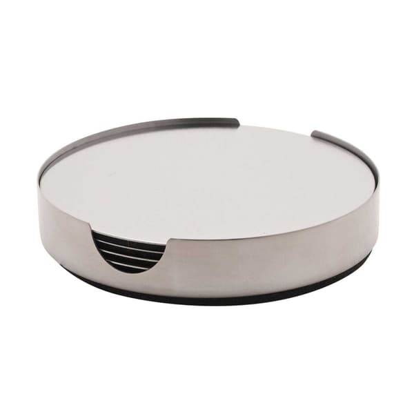 Harvey Makin Underlägg i Rostfritt Stål (6-pack) En Storlek Silver Silver One Size