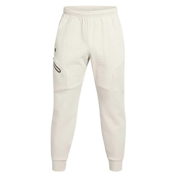 Under Armour Herr Unstoppable Textured Slim Joggers S R Vit White S R