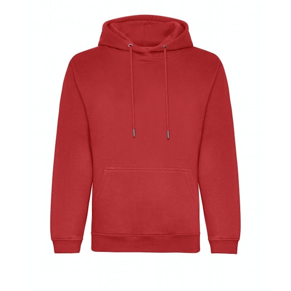 Awdis Herr Organic Hoodie XS Eldröd Fire Red XS