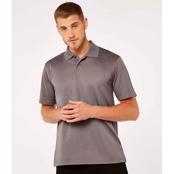 Kustom Kit Cooltex Plus Regular Polotröja 4XL Charcoal Charcoal 4XL