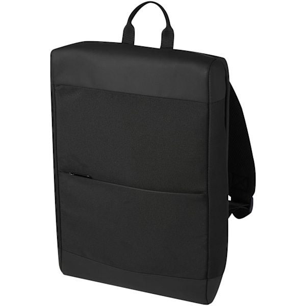 Tekio Rise Recycled Laptop Backpack One Size Solid Black Solid Black One Size