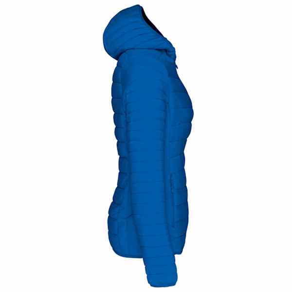 Kariban Dam/Dam Lättviktshuva Vadderad Jacka 18 UK Li Light Royal Blue 18 UK