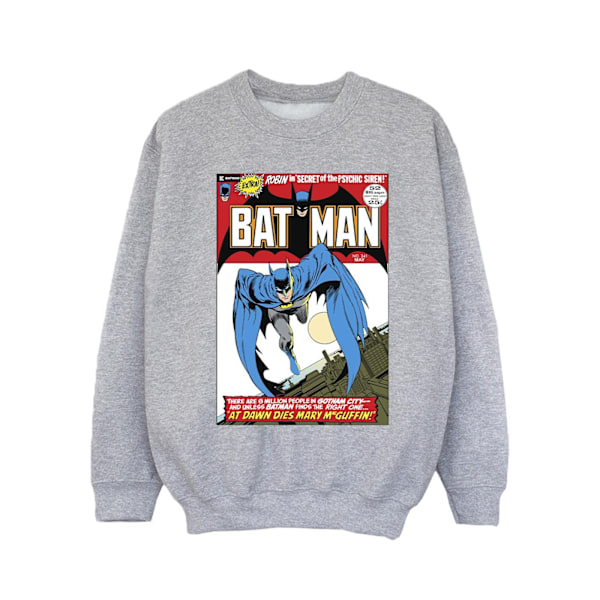 DC Comics Girls Running Batman Cover Sweatshirt 3-4 år Sport Sports Grey 3-4 Years