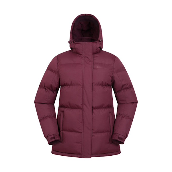Mountain Warehouse Dam/Damer Vattentät Vadderad Jacka 8 UK Burgundy 8 UK