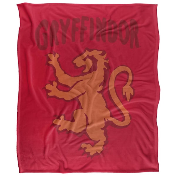 Harry Potter Gryffindor Doodle Filt En Storlek Flerfärgad Multicoloured One Size