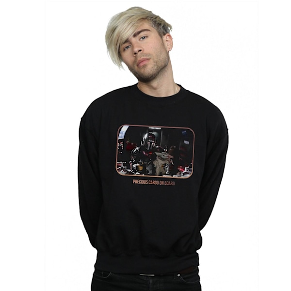 Star Wars The Mandalorian Precious Cargo Sweatshirt M Svart Black M