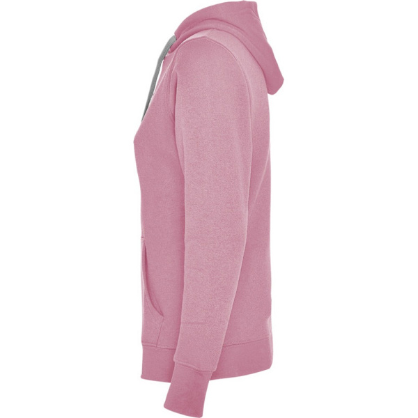 Roly Dam/Kvinnor Urban Hoodie XL Ljusrosa/Gråmelerad Light Pink/Grey Marl XL