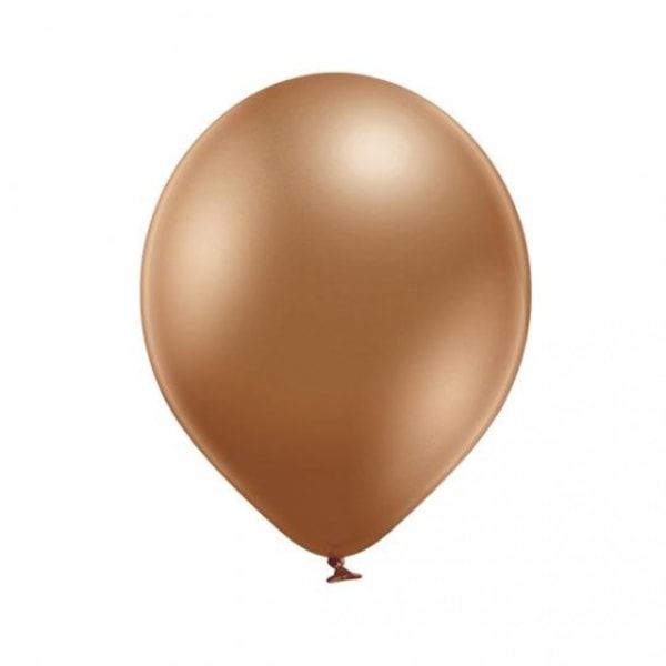 Belbal Latex Gloss Ballonger (Förpackning med 100) One Size Koppar Copper One Size