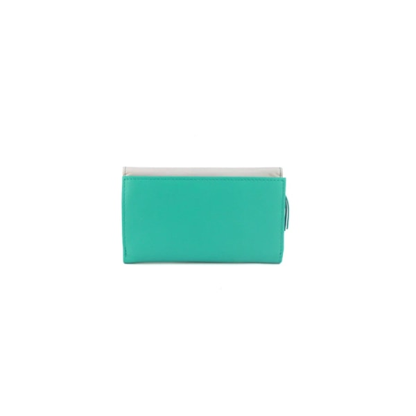 Eastern Counties Läder Dam/Dam Madison Randig Läder Turquoise/Ivory One Size