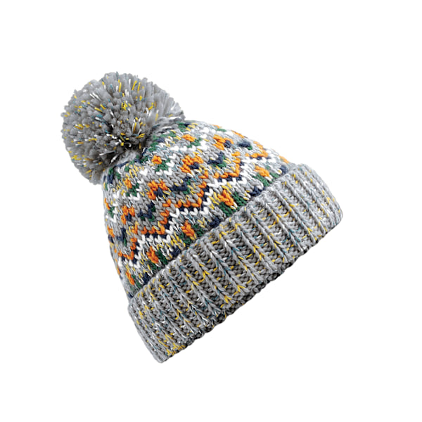 Beechfield Unisex Vuxen Blizzard Bobble Beanie One Size Forager Forager Fusion One Size