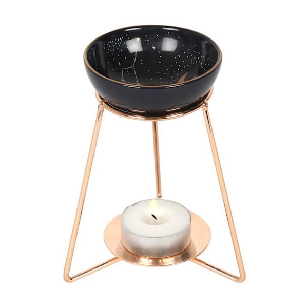 Something Different Stjärntecken Oljebrännare One Size Svart/Guld Black/Gold One Size