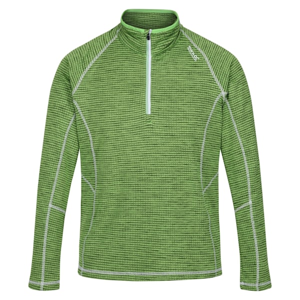 Regatta Yonder Quick Dry Moisture Wicking Half Zip Fleece för män Jasmine Green S