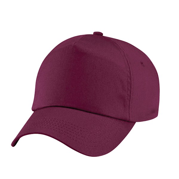 Beechfield Barn/Barn Original 5 Panel Cap En Storlek Bourgogne Burgundy One Size