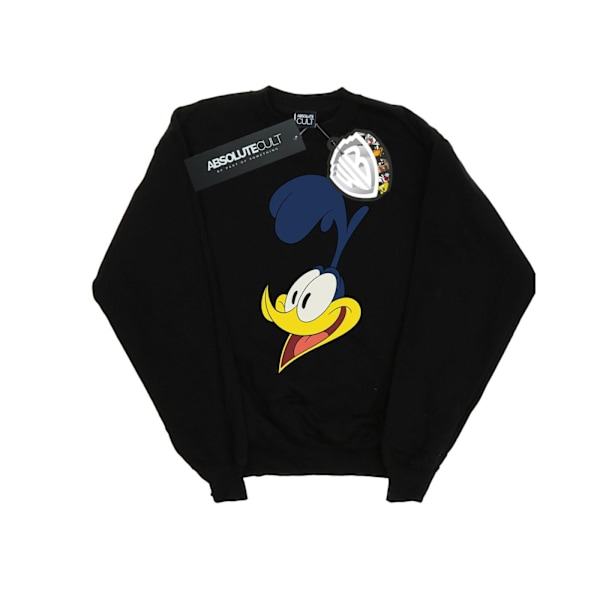 Looney Tunes Mens Road Runner Face Sweatshirt XXL Svart Black XXL