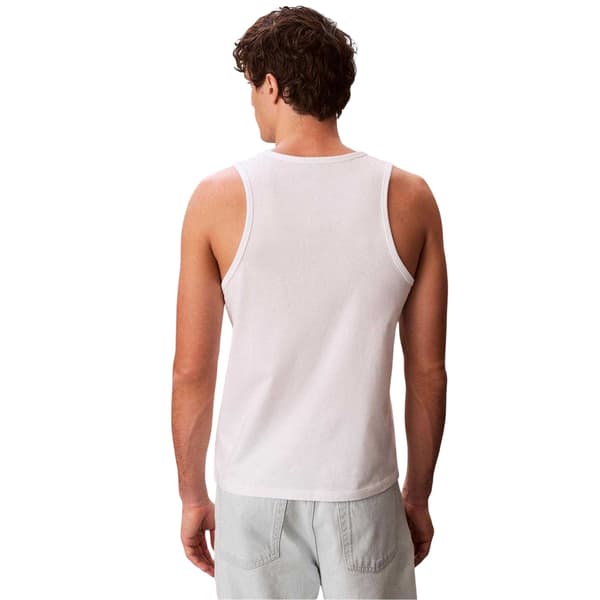 Calvin Klein Herr Monogram Regular Tank Top M Bright White Bright White M
