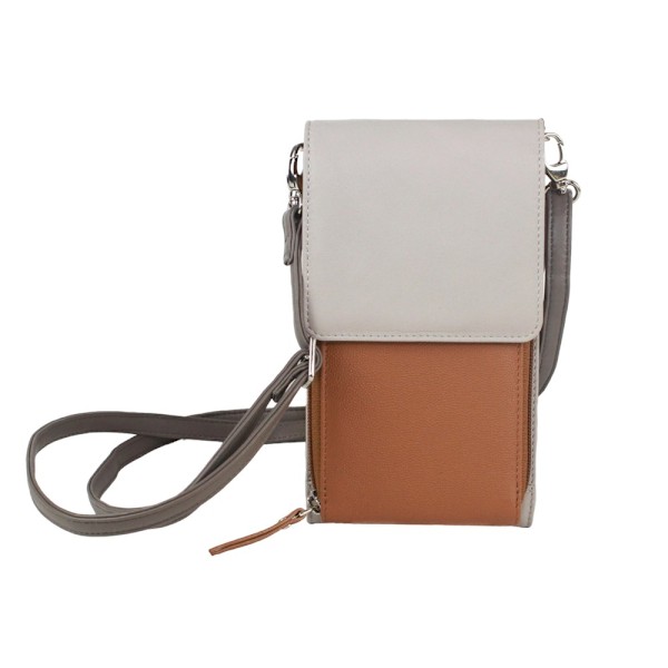 Eastern Counties Leather Eva Läderhandväska One Size Elfenben/Tan Ivory/Tan One Size