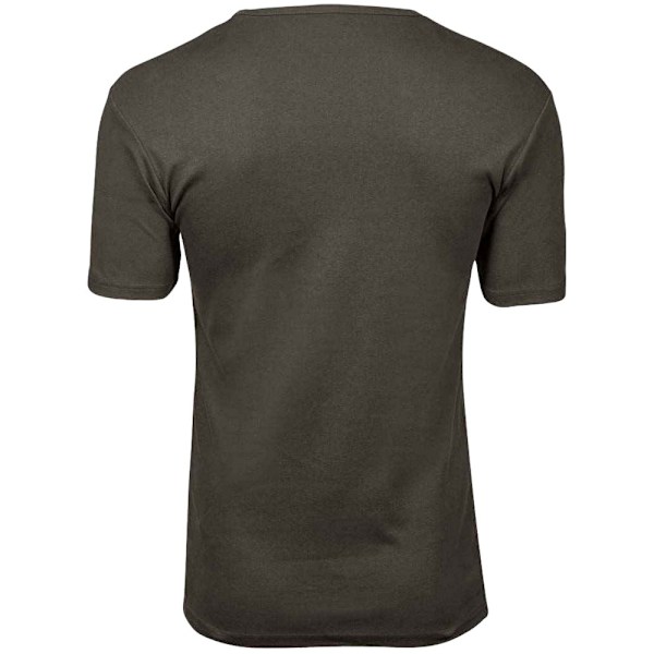 Tee Jays Herr Interlock T-shirt XL Mörk Oliv Dark Olive XL