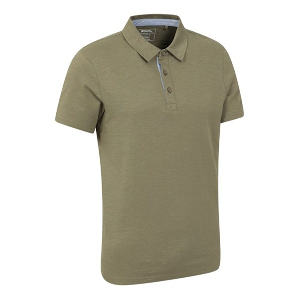 Mountain Warehouse Herr Hasst II Ekologisk Pikétröja L Grön Green L