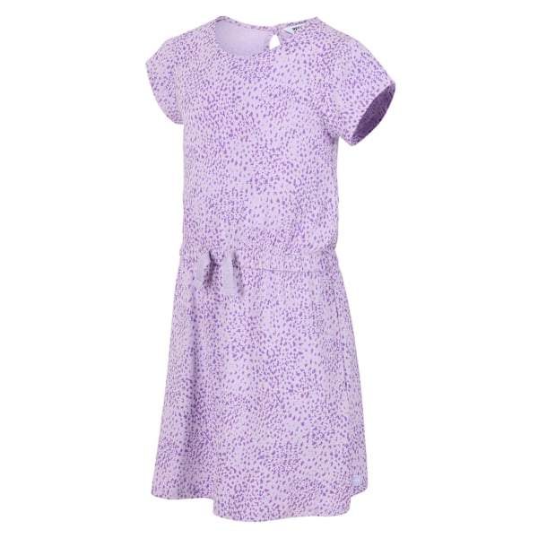 Regatta Barn/Barn Catrinel Animal Print Casual Klänning 13 År Pastell Lila Pastel Lilac 13 Years
